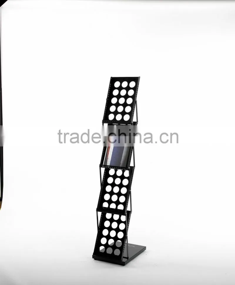 New design fold brochure rack