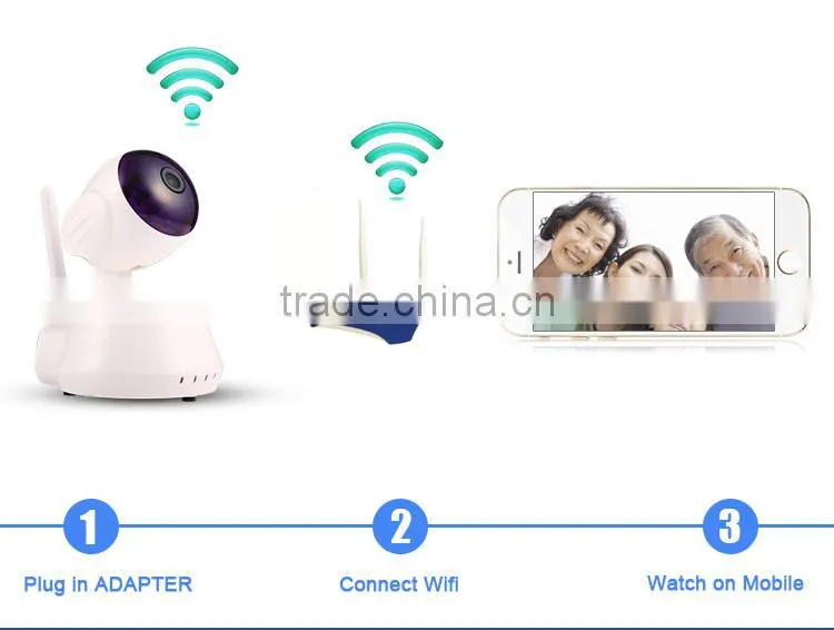 Kendom Factory Cheap Price Two Way Audio wifi camera 720P 1Megapixel wireless video camera support SD Card cctv wireless camera