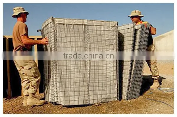 Manufacture cheap price military sand wall hesco barriers for sale