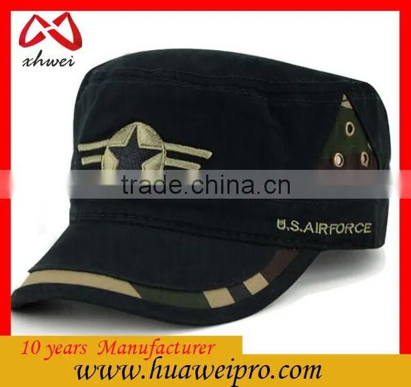 Alibaba china oem Military hat patterns wholesale embroidery camo military hats