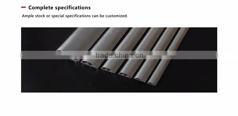 ISO Aluminum alloy wire protection trunking for flooring high quality China Supplier