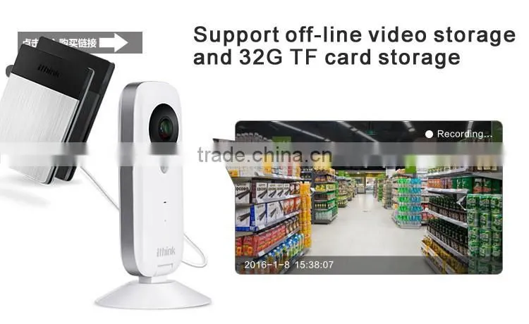New and promotion camera ip with wifi drived p2p full HD ip camera