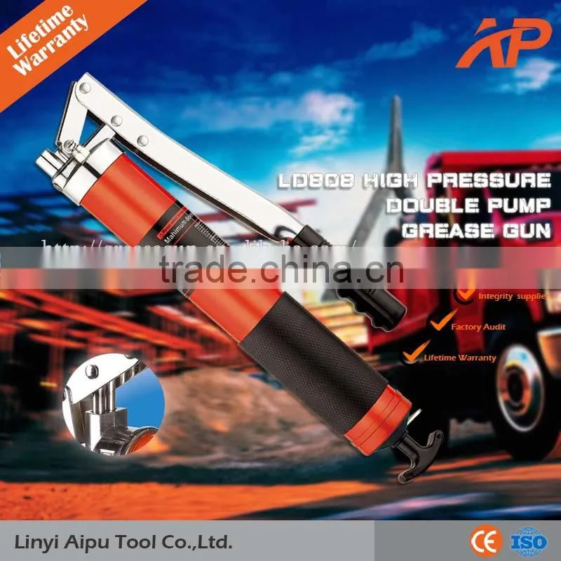 600CC Hand Operated Engineering Grease Gun with Pressure 6000-10000 PSI, Professional Manufacturer For More 10 Years!