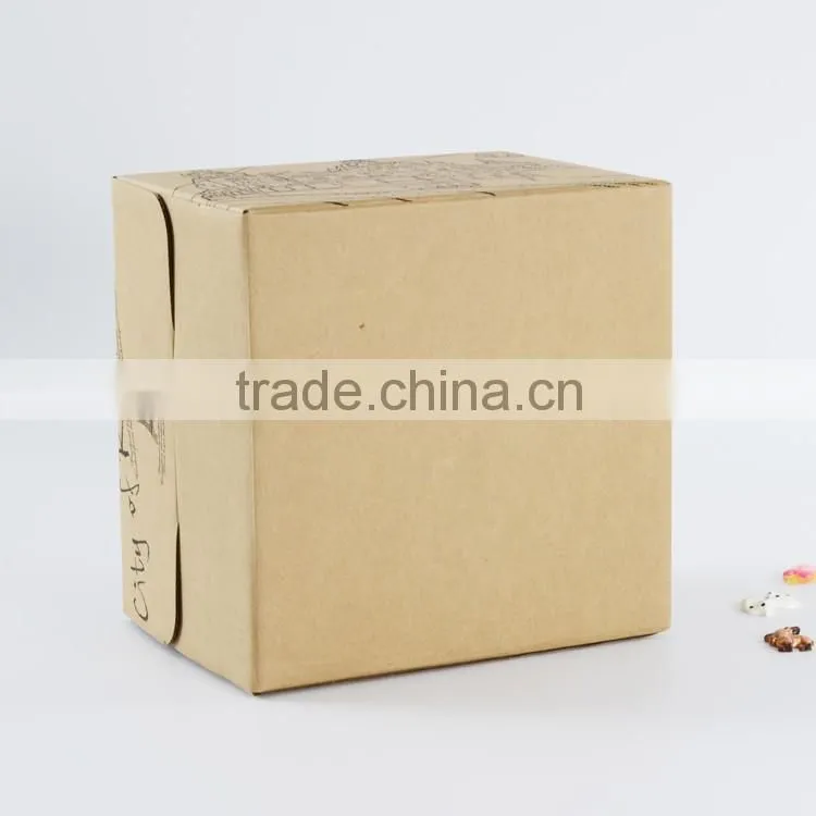 paper food grade cake box Takeaway Food Packaging box cup cake box making