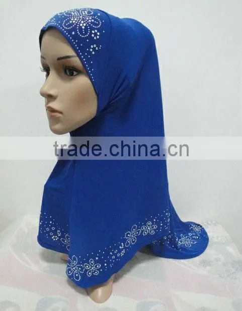 H148 new style muslim hijab,pull on hijab