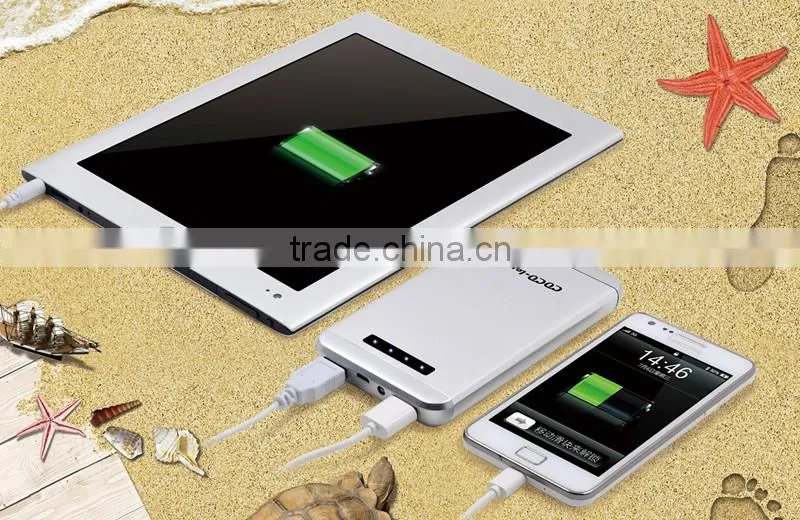 Mobile phone accessories charger multi port usb chargers power bank 12000mah 15000mah