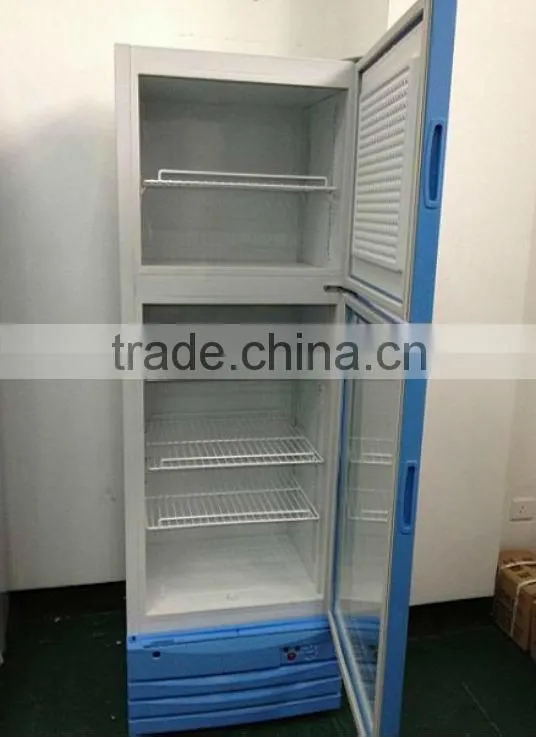 2015 new 280 liters hybrid freezer and cooler