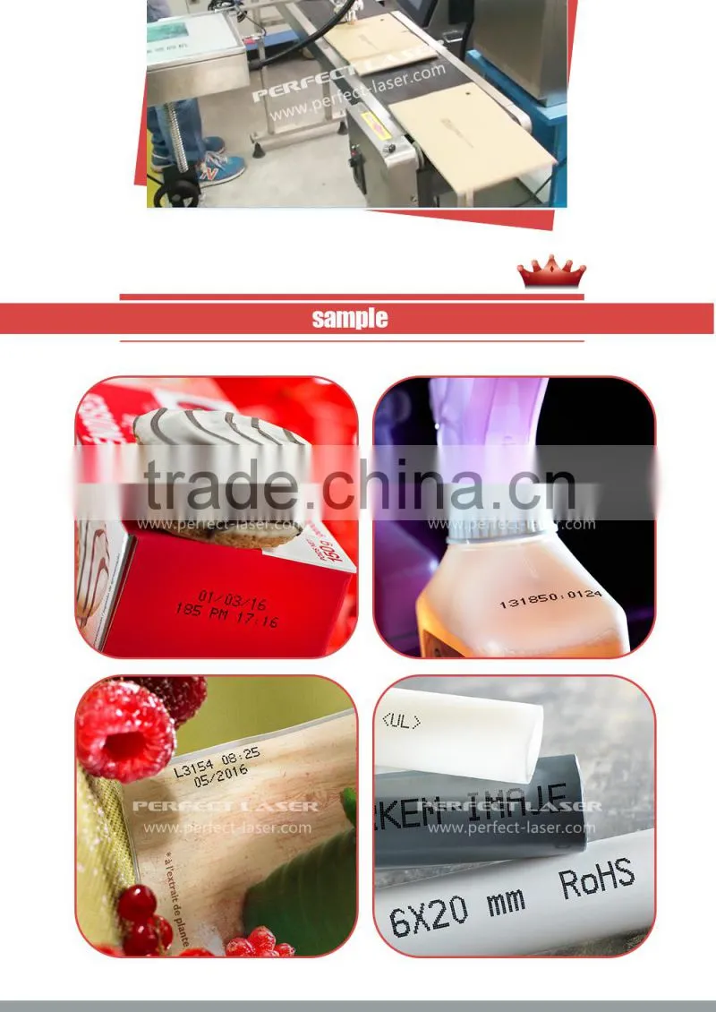 Perfectlaser industrial inkjet printer/ink date coding machine for barcode/QR code/dot matrix/logo/expired date PM-700