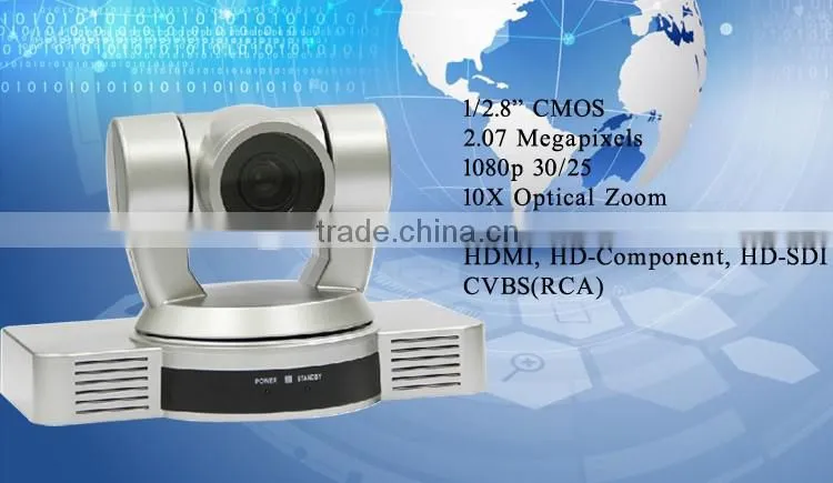 HD 1080P hdmi video conference camera polycom video conference