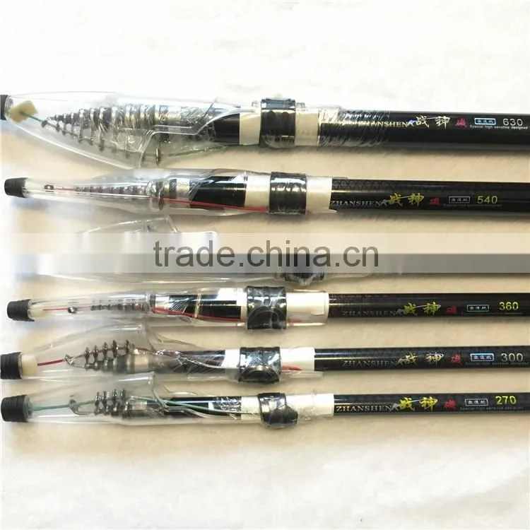 New Angeles Rod Carbon Rock Fishing Rod Superhard 2.7/3/3.6/4.5/5.4/6.3 m Hand Rod And Sea Fishing Rod