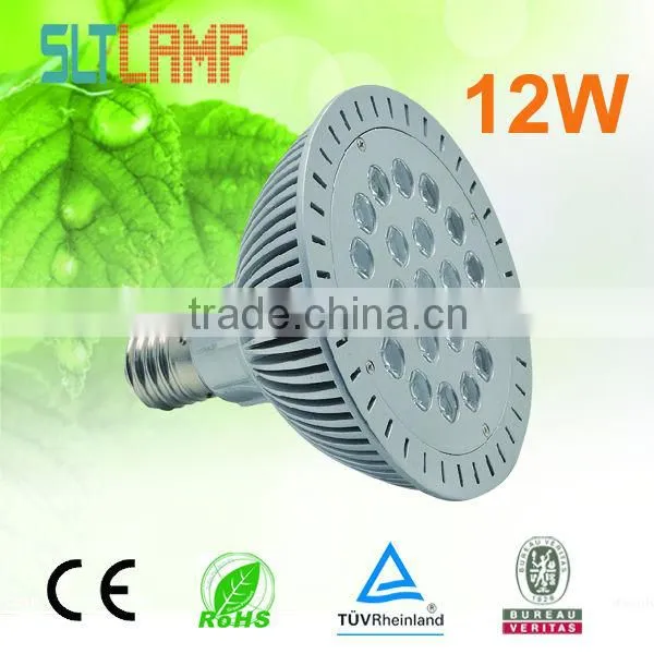 2013 hot-sale par30 90-264V/AC led spotlight lighting 5W 7w
