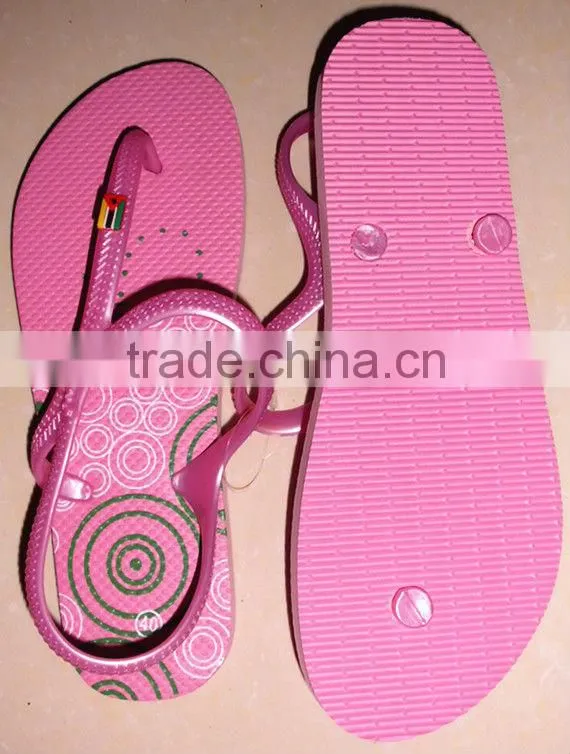 Fashion ladies PE,EVA slippers sandal