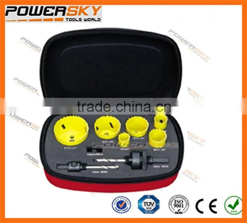 9pcs BI-Metal Hole Saw set