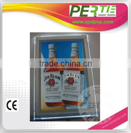 unipole billboard advertising player advertising display stand -pop standee or billboard aluminum poster frame