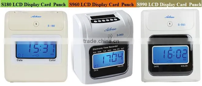 time clock recorder ribbon for card punch attendance machine