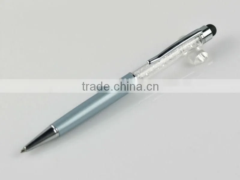 Popular crystal touch pen with logo TC-TS011