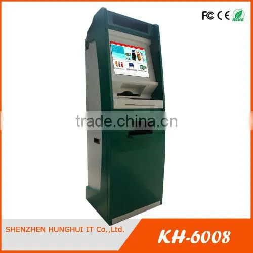 High Quality Cold Rolled Steel Cash Deposit Machine With Cash Acceptor/Card Reader