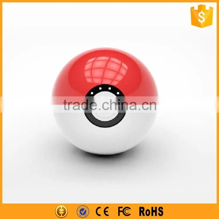 Top Selling Products Ball Shaped 8000mAh Pokeball Pokemon Power Bank