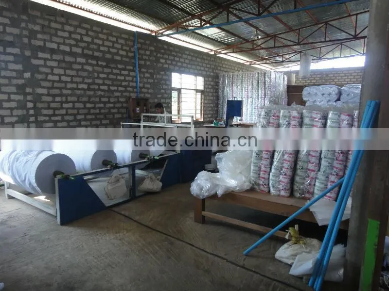 Small waste toilet paper recycling production line for sale