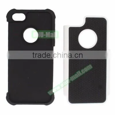 2 in 1 PC + Silicone Case for iPhone 5 / 5s, Heavy Duty Back Case for iPhone SE