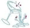 glitter with rhinestone letter transfer hot fix motif iron on t-shirts
