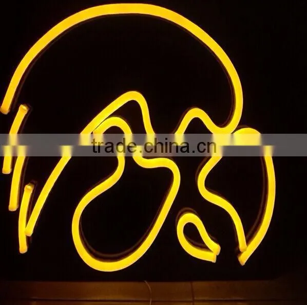 Outdoor Custom Sign With Led Neon Flex