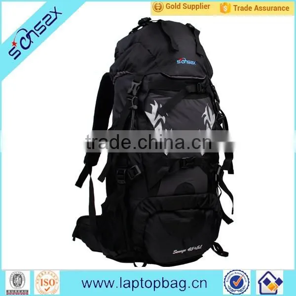 Fashion cool top bag mountain logo backpack