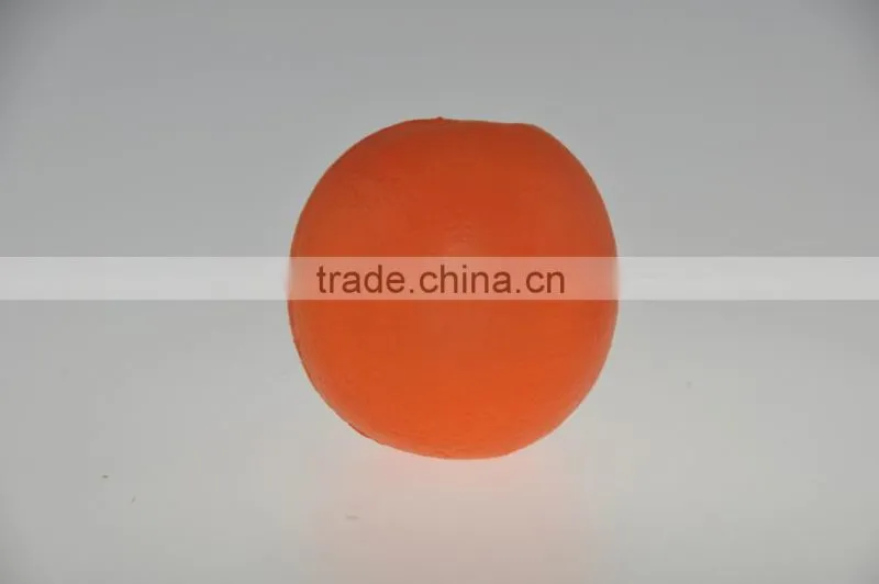Wholesale PU foam orange shape fruit stress balls