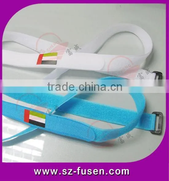 Nylon fastener tape hook loop straps/ fastener tape cable ties