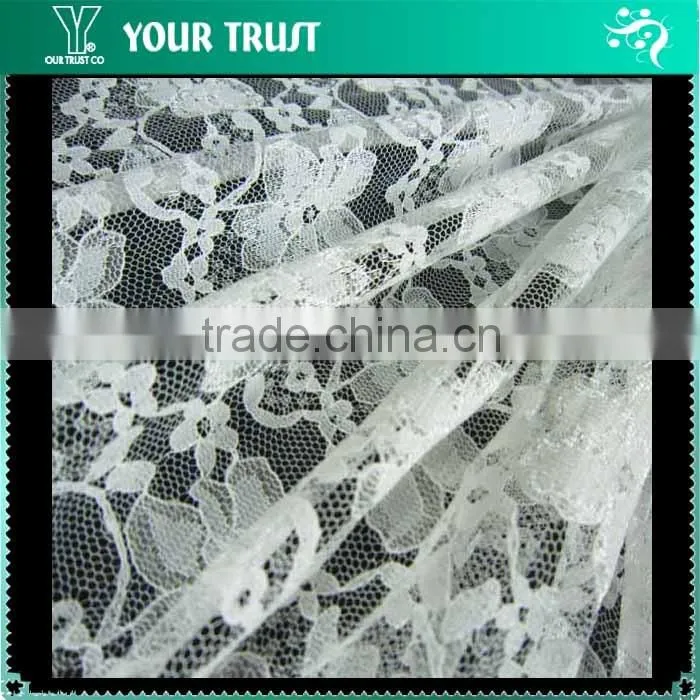 Innovation 58 Inch Wedding Veil/Decoration Mesh Lace 15% Silver Metallic 85% NylonFabric