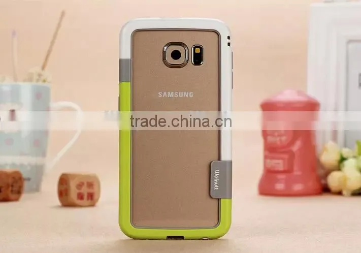 Mix Color Soft Silicone Bumper For Samsung Galaxy S6