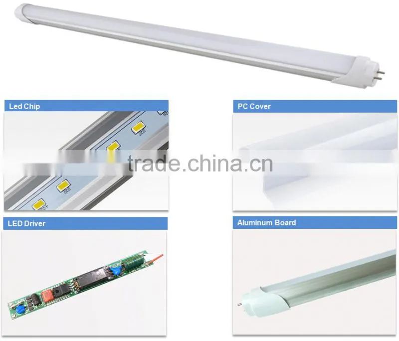 SAA CE Approved SMD2835 6500k daylight 1200mm 18w T8 led tube light