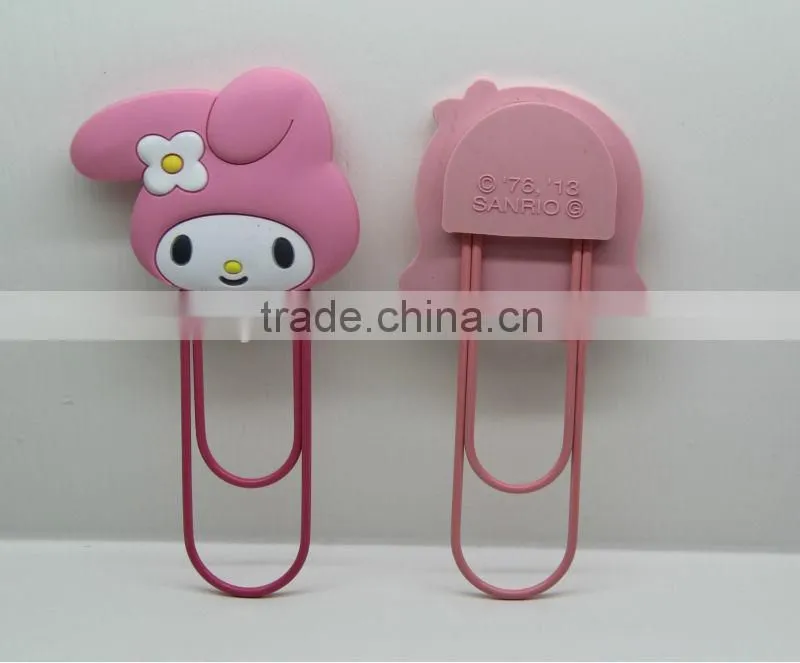 The Dongguan factory manufacture custom design silicone bookmark