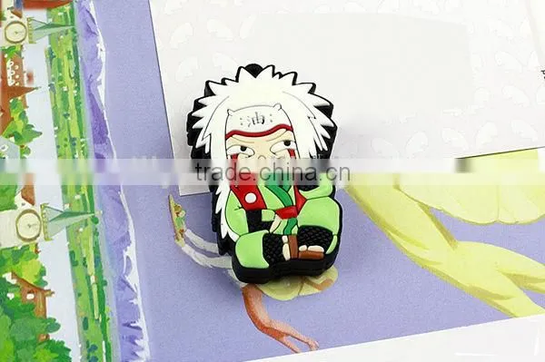 2013 the hottest cartoon design silicone USB cover for NARUTO