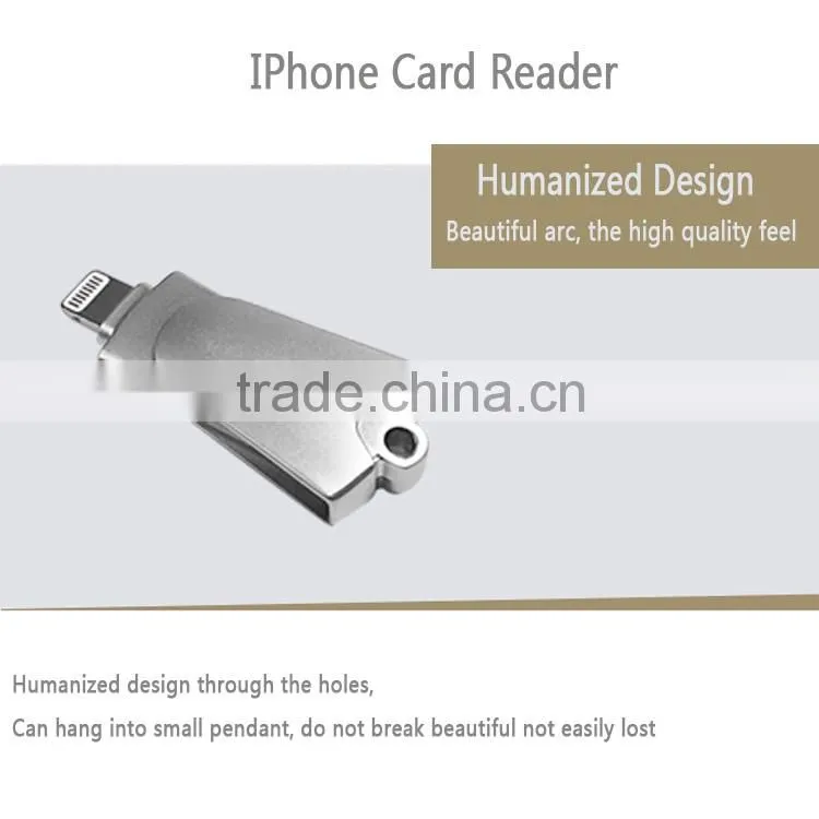 Swivel usb flash drive for iphone ipad ipod
