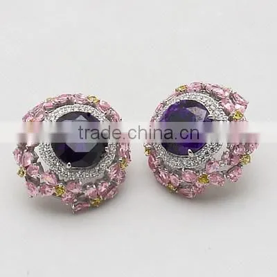 Multi Color CZ Cocktail Ring Sets