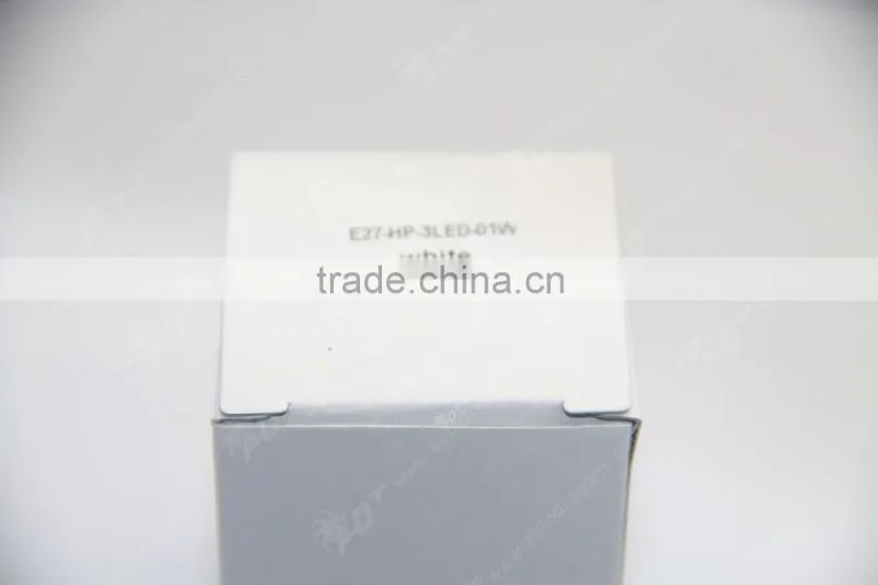 E27 110-240V high power led lamp with white color