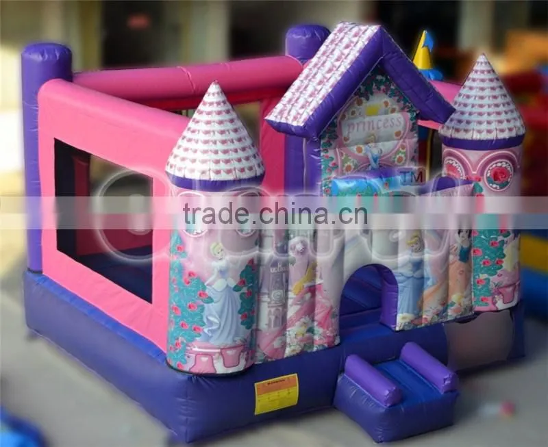 inflatable princess bouncy castle, princess inflatable bouncer