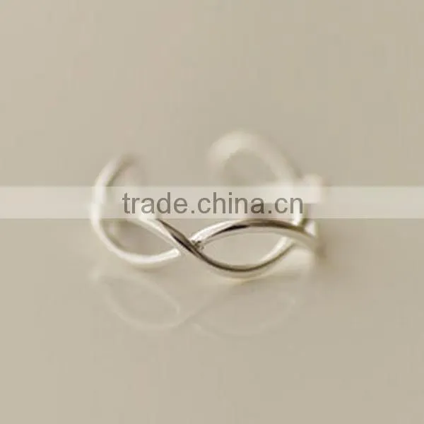 hollow wave wrap sun value 925 sterling silver oem rings