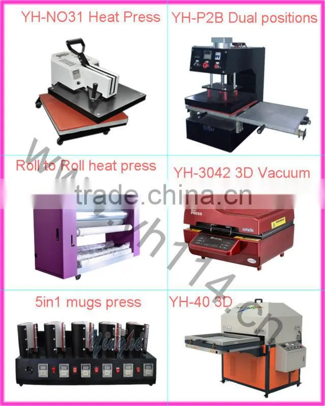 YH-1200 Roll to Roll heat press transfer machine