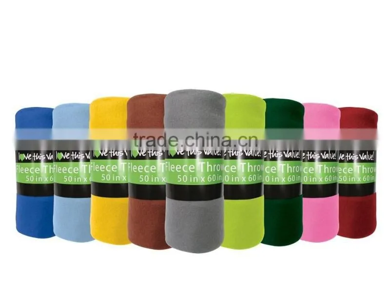 Super Soft Fleece Throw Blanket,Travel Blanket Made in China