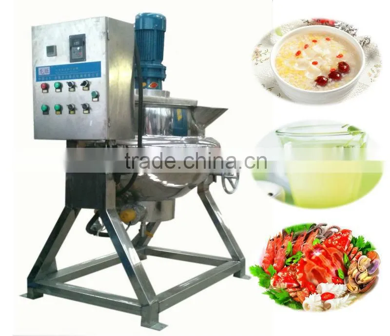 China 500 Liter Steam Jacketed Cooking Kettle