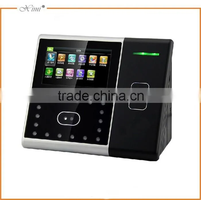 Face and card time attendance and access control with optional WIFI GPRS function and back up battery