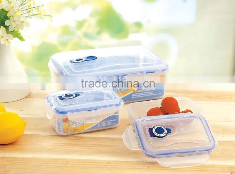 plastic lunch box food container with PP material