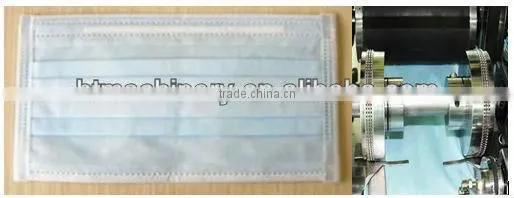 automatic running face mask machine