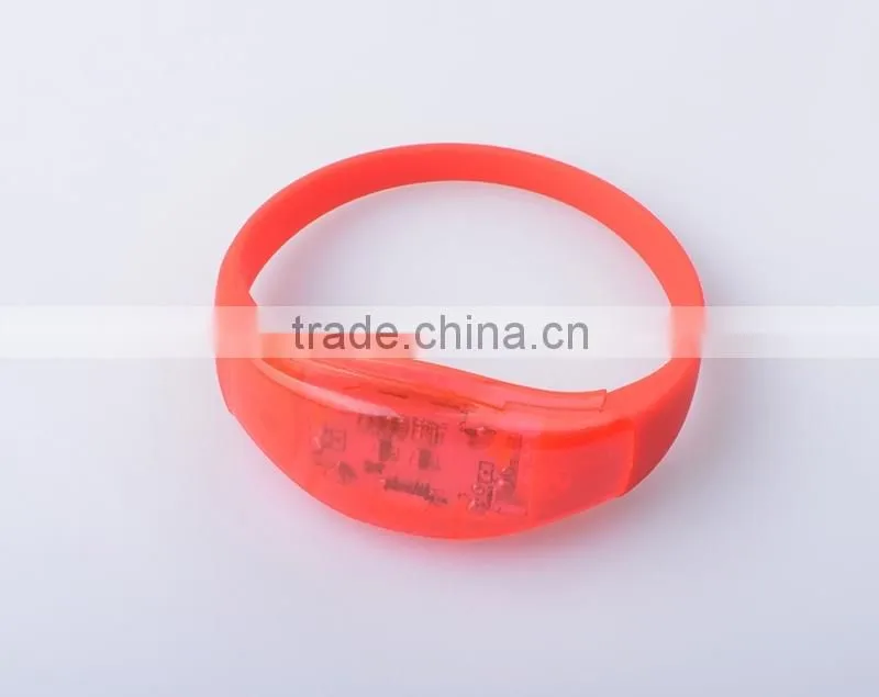 2016 Voice Activated Bracelet,led bracelet