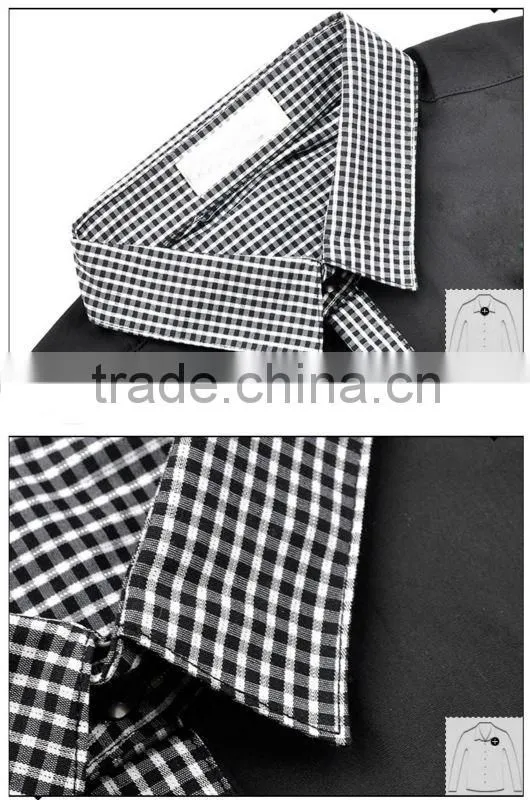 cotton twill fashion men stripe shirt