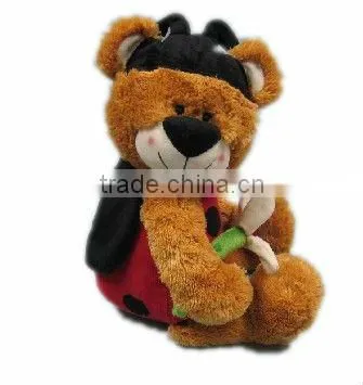 Plush promotional laughing insect toy