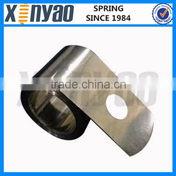 Constant force powder coating spring