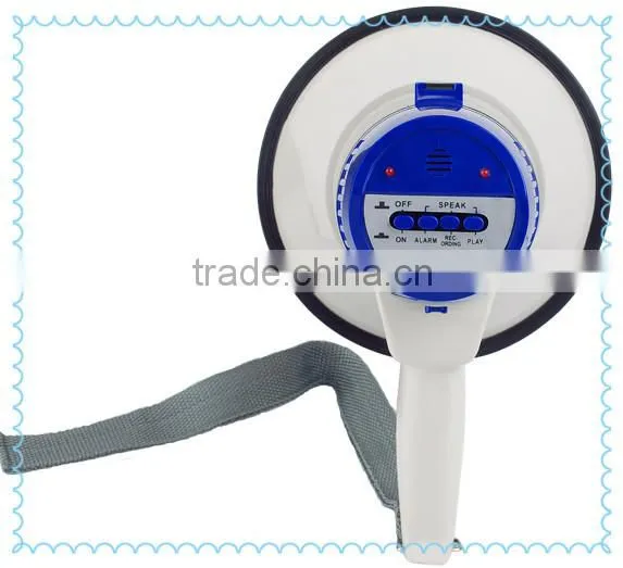 recording megaphone with siren/hot sell 20w loud speaker